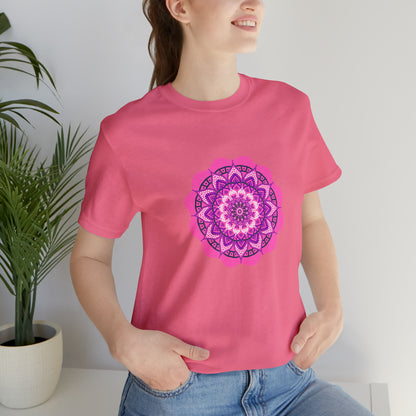Art, Colorful, Nature, Flowers- Adult, Regular Fit, Soft Cotton,  T-shirt