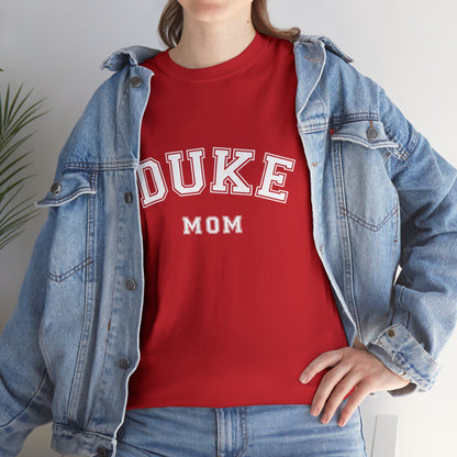 DUKE Mom, parent shirt T-shirt-Unisex Heavy Cotton Tee