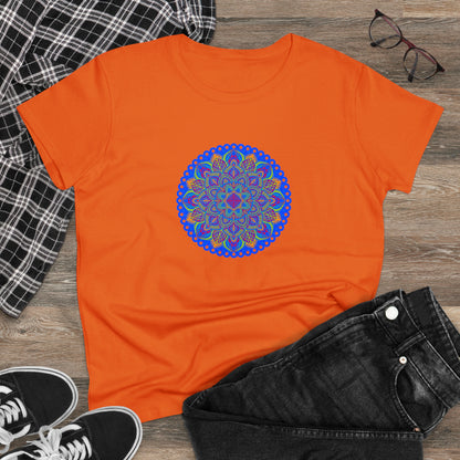 Art, Colorful, Nature, Flowers- Adult, Semi-fitted, T-shirt