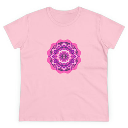 Colorful, Art, Nature, Flowers- Adult, Semi-fitted, T-shirt