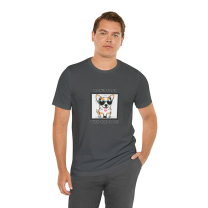 Dog, Don't Fool With The Cool, Animals- Adult, Regular Fit, Soft Cotton, T-shirt