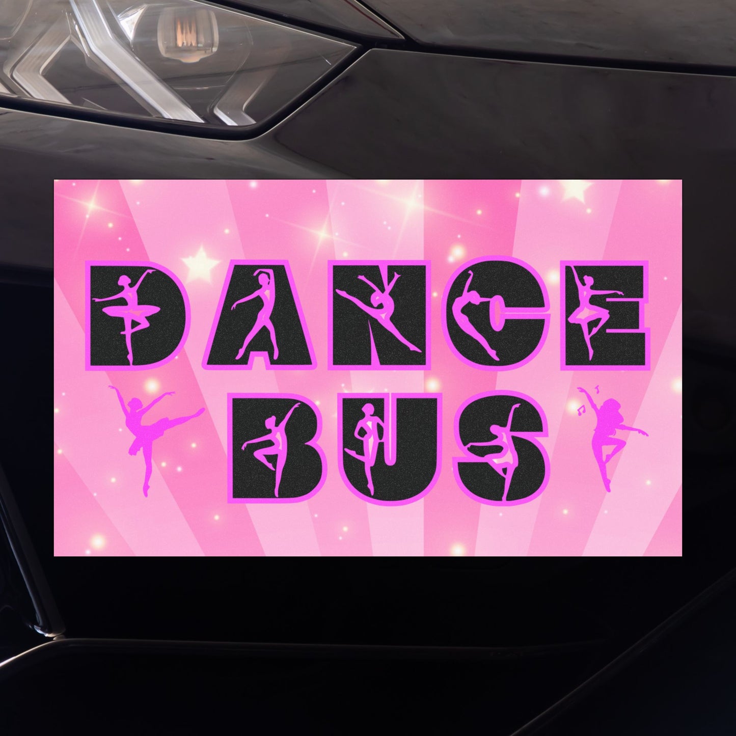 Dance Bus Magnet, Dancer, Car, Refrigerator Magnet Dance Mom Dancer Gift Ballet