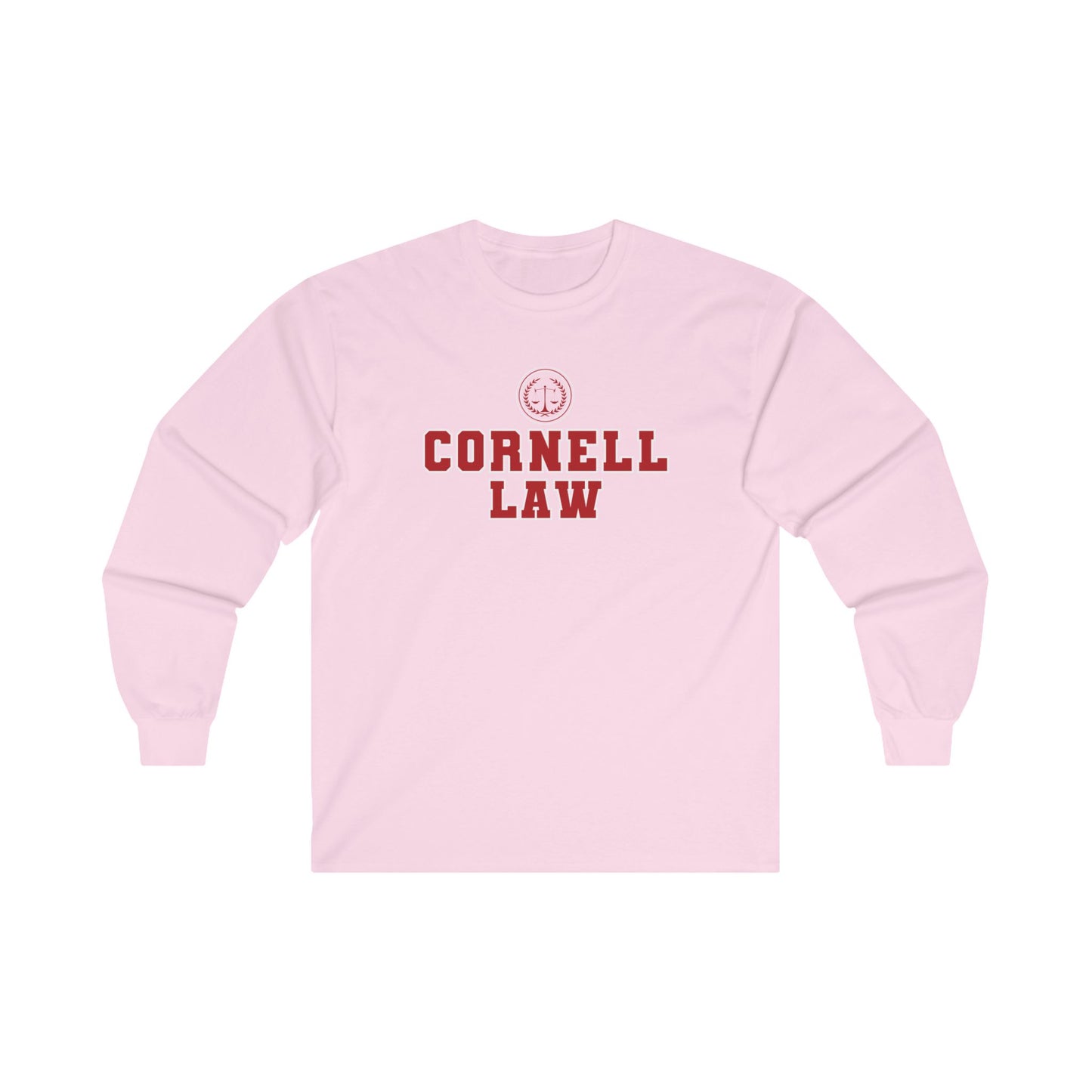 Cornell Law Shirt, Long Sleeve Shirt, Attorney, Lawyer, Law School, University, Bar Exam- Ultra Cotton Long Sleeve Tee