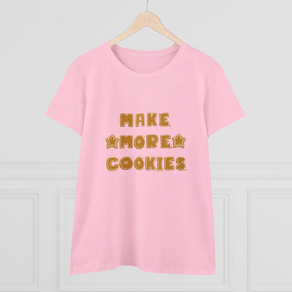 Hobby, Interests, Baking, Cooking, Make More Cookies, Star, Things, Food- Adult, Semi-fitted, Shirt