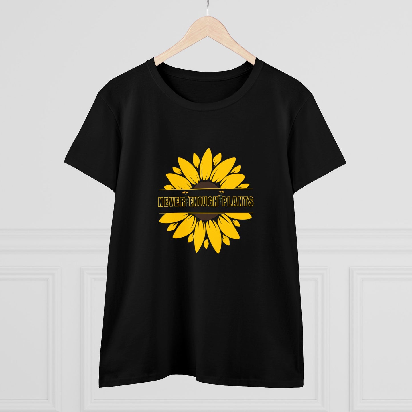 Nature, Plants, Flowers, Garden, Never Enough Plants, Sunflowers- Adult, Semi-fitted, T-shirt