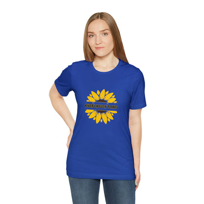 Nature, Plants, Flowers, Garden, Never Enough Plants, Sunflowers- Adult, Regular Fit, Soft Cotton, T-shirt