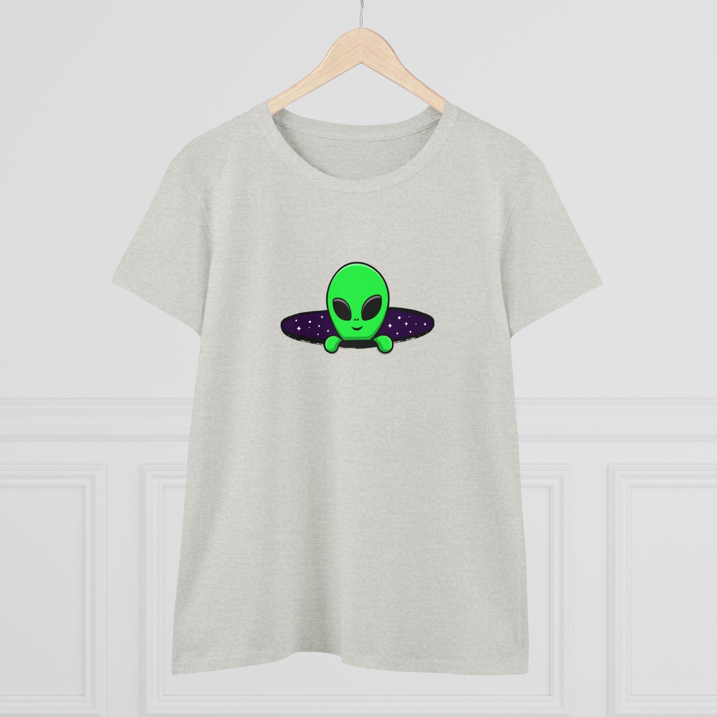 Fantasy, Alien Portal, Sci-fi, Aliens- Adult, Semi-fitted T-shirt
