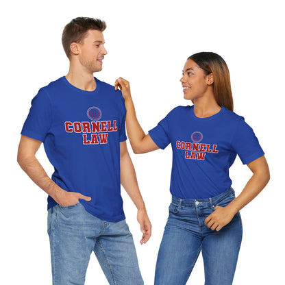 Cornell University Law School- Adult, Regular Fit, Soft Cotton, T-shirt