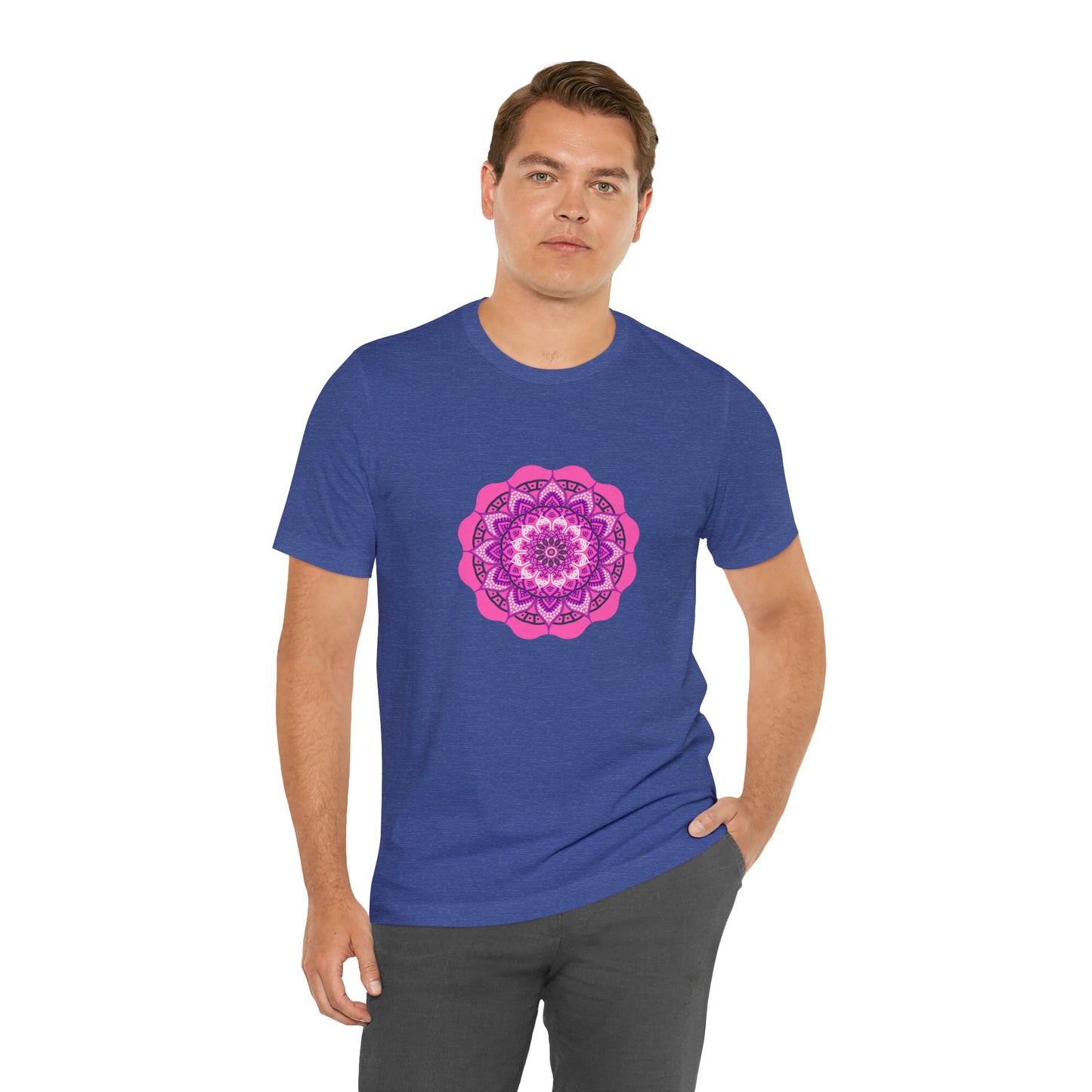 Art, Colorful, Nature, Flowers- Adult, Regular Fit, Soft Cotton,  T-shirt