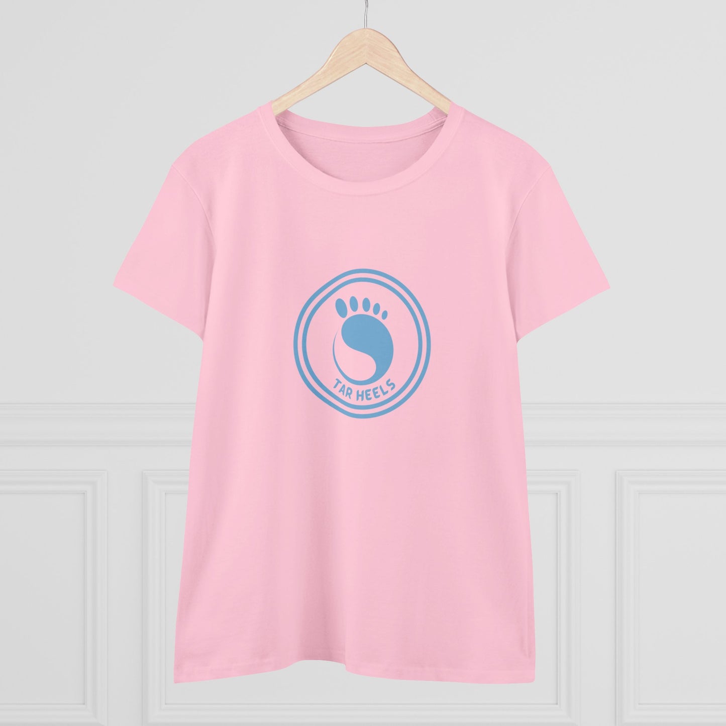 Schools, University of North Carolina at Chapel Hill, Tar Heels- Adult, Semi-fitted, Smaller Size Image, T-shirt