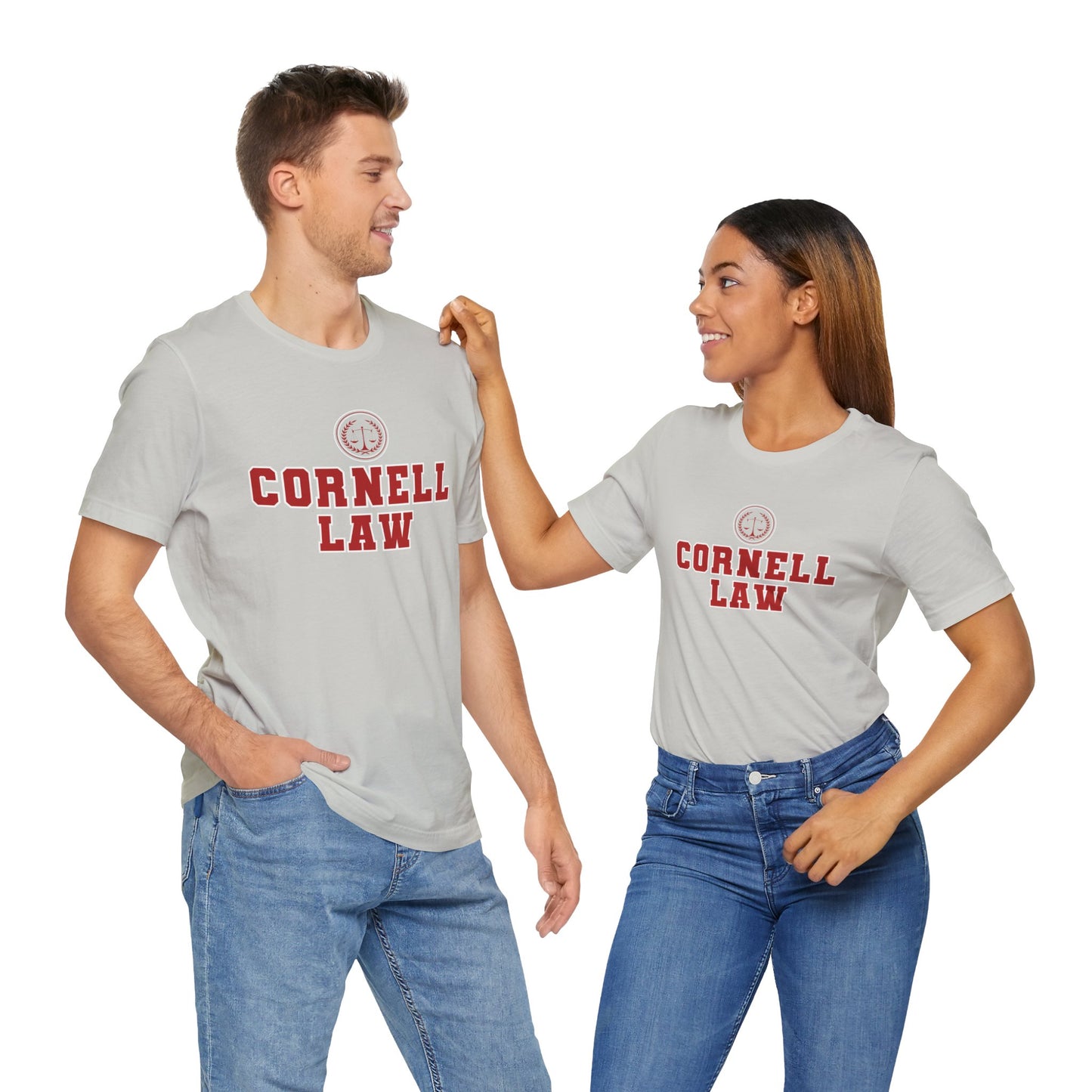 Cornell University Law School- Adult, Regular Fit, Soft Cotton, T-shirt