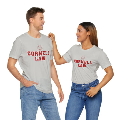 Cornell University Law School- Adult, Regular Fit, Soft Cotton, T-shirt