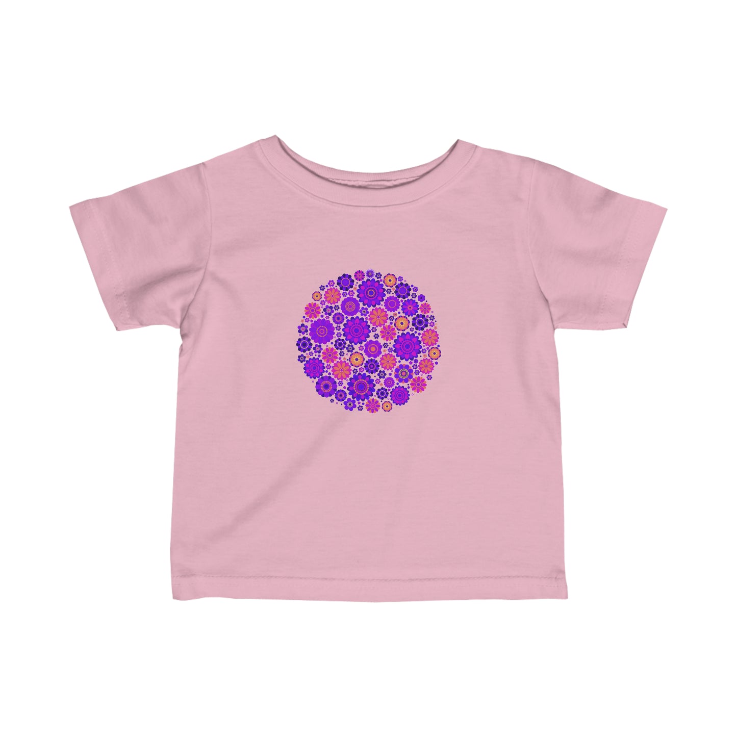 Colorful, Nature, Garden, Flowers- Baby, Infant, Toddler, T-shirt