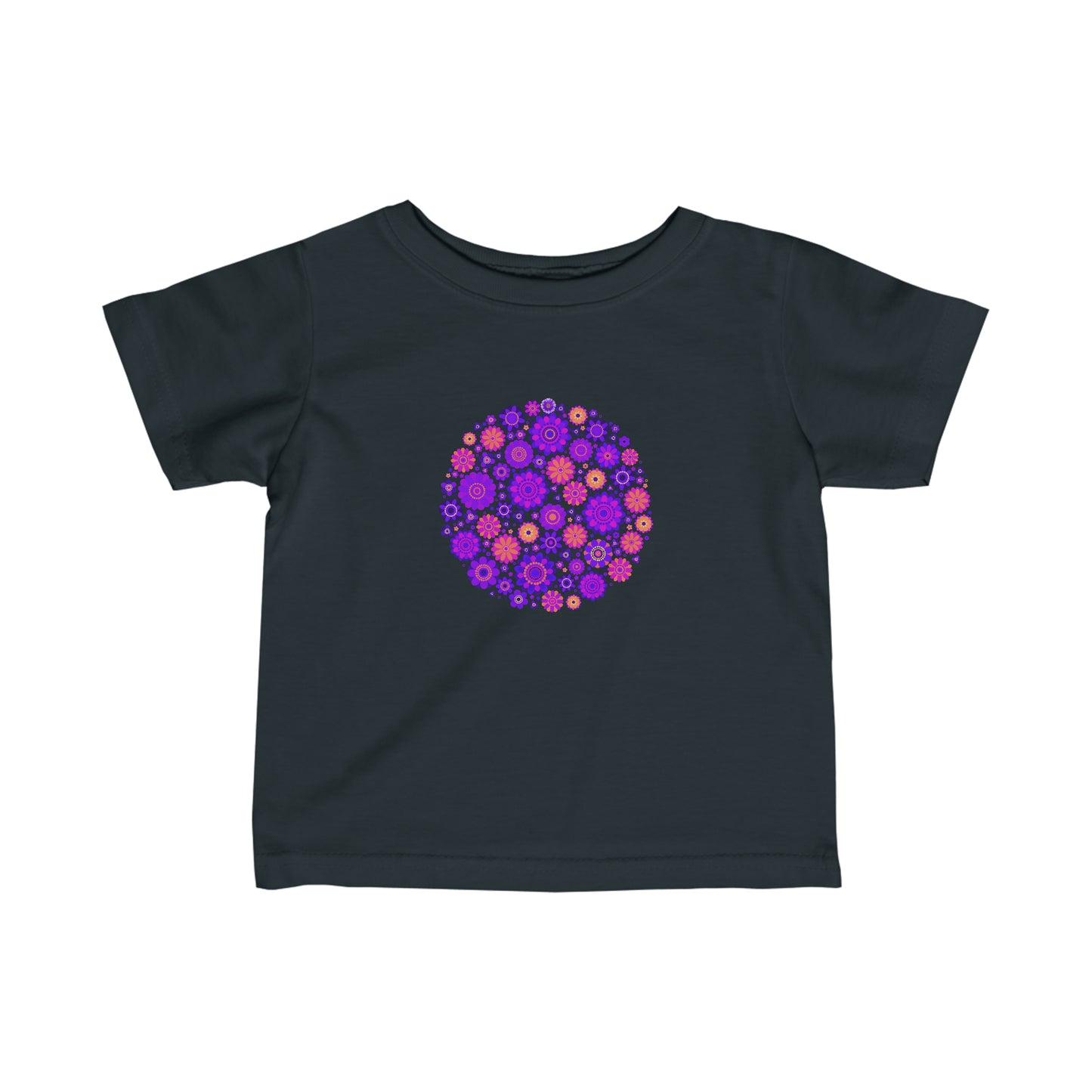 Colorful, Nature, Garden, Flowers- Baby, Infant, Toddler, T-shirt