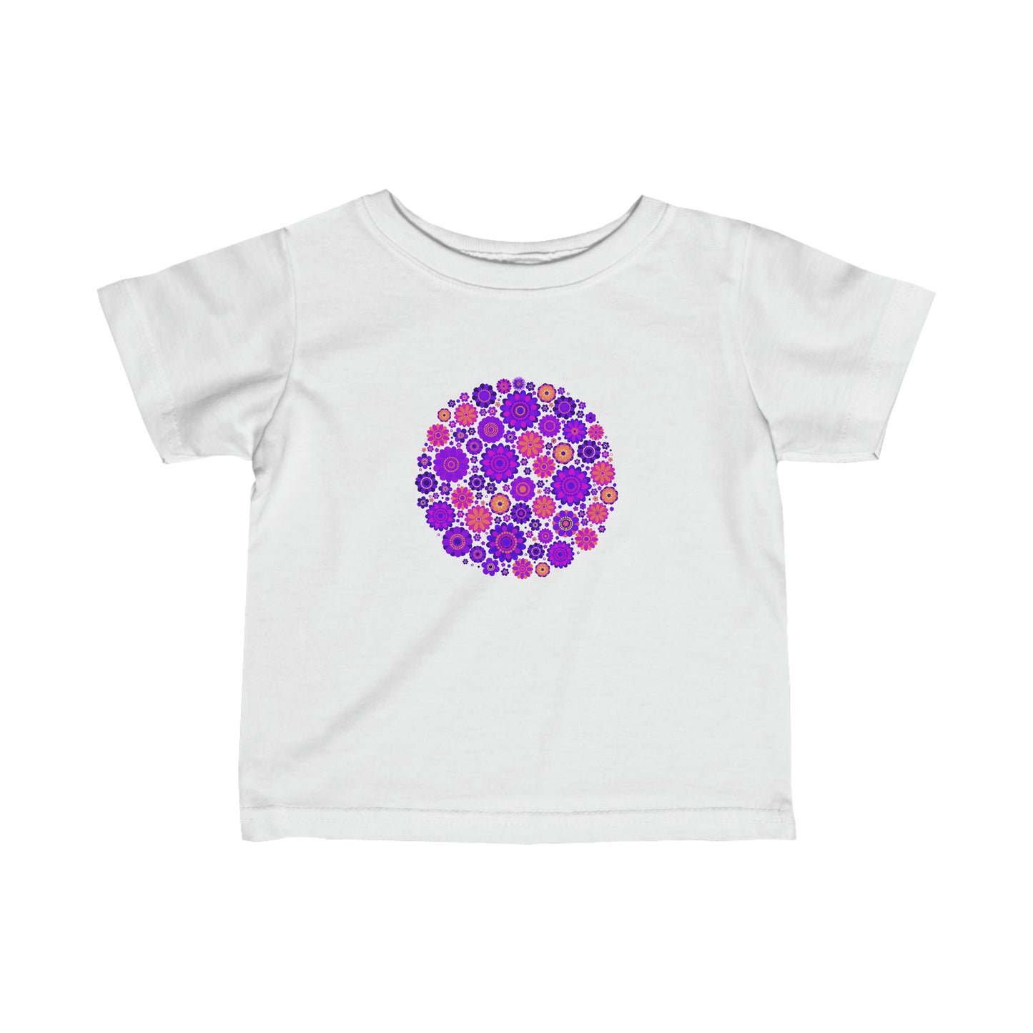 Colorful, Nature, Garden, Flowers- Baby, Infant, Toddler, T-shirt