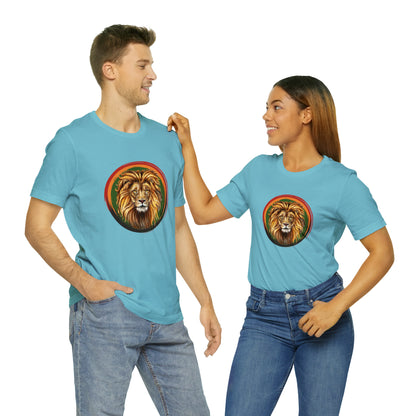 Lion, Animals, Feline (Wild Cats)- Adult- Adult, Regular Fit, Soft Cotton, Full Size Image, T-shirt