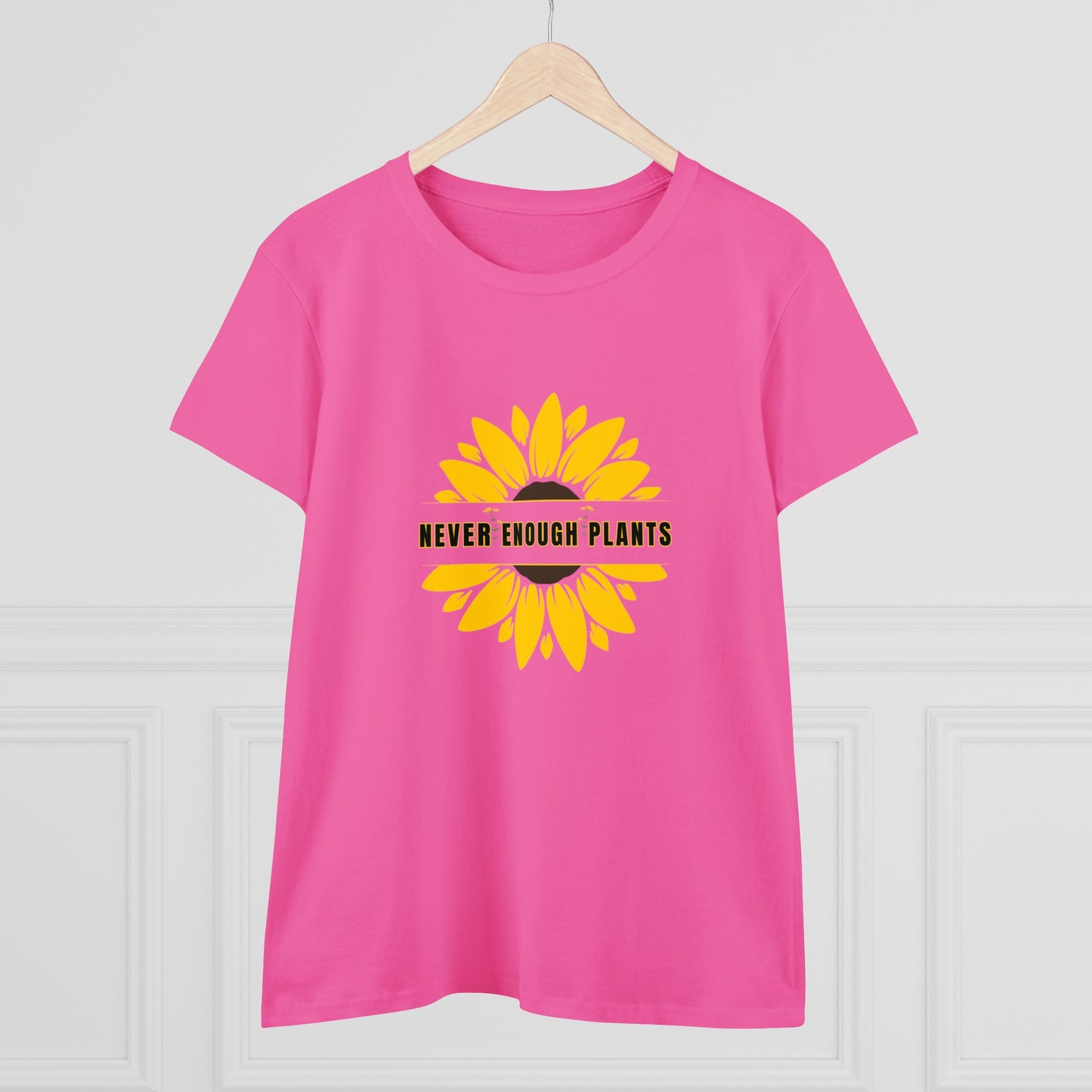 Nature, Plants, Flowers, Garden, Never Enough Plants, Sunflowers- Adult, Semi-fitted, T-shirt