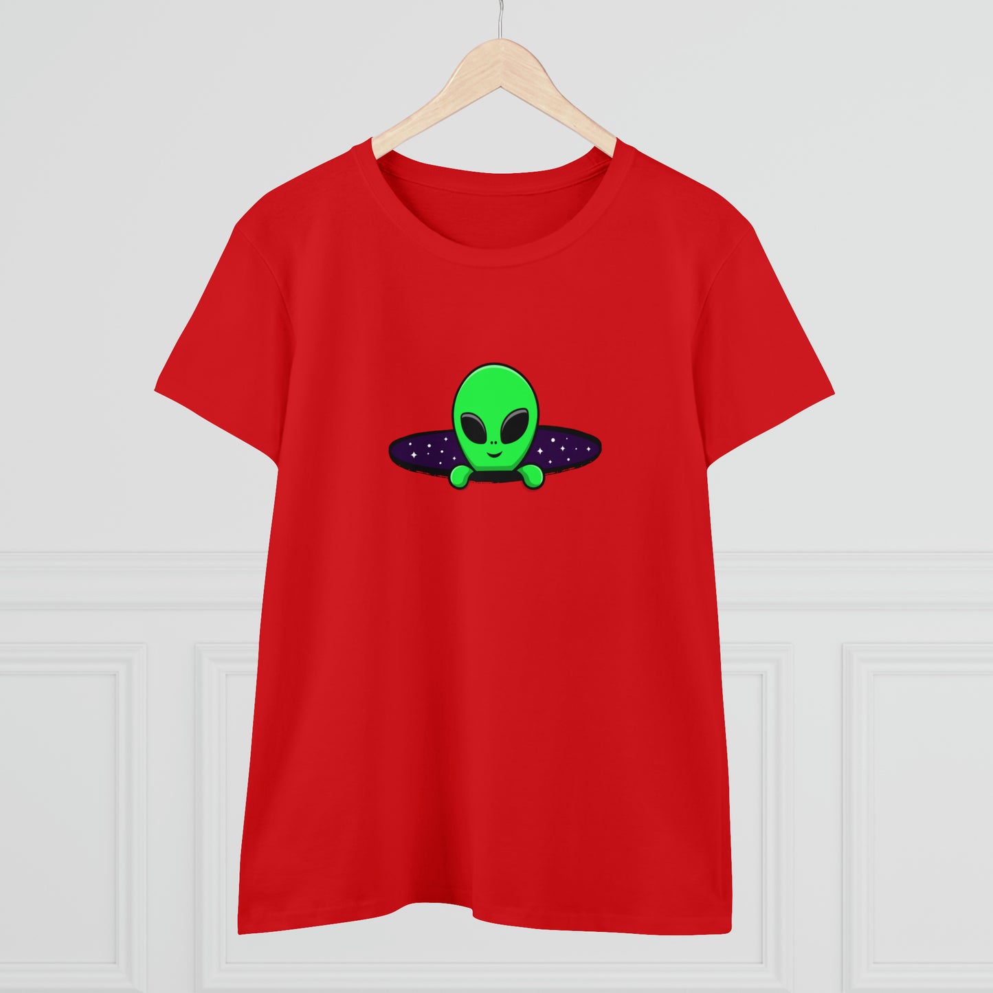 Fantasy, Alien Portal, Sci-fi, Aliens- Adult, Semi-fitted T-shirt