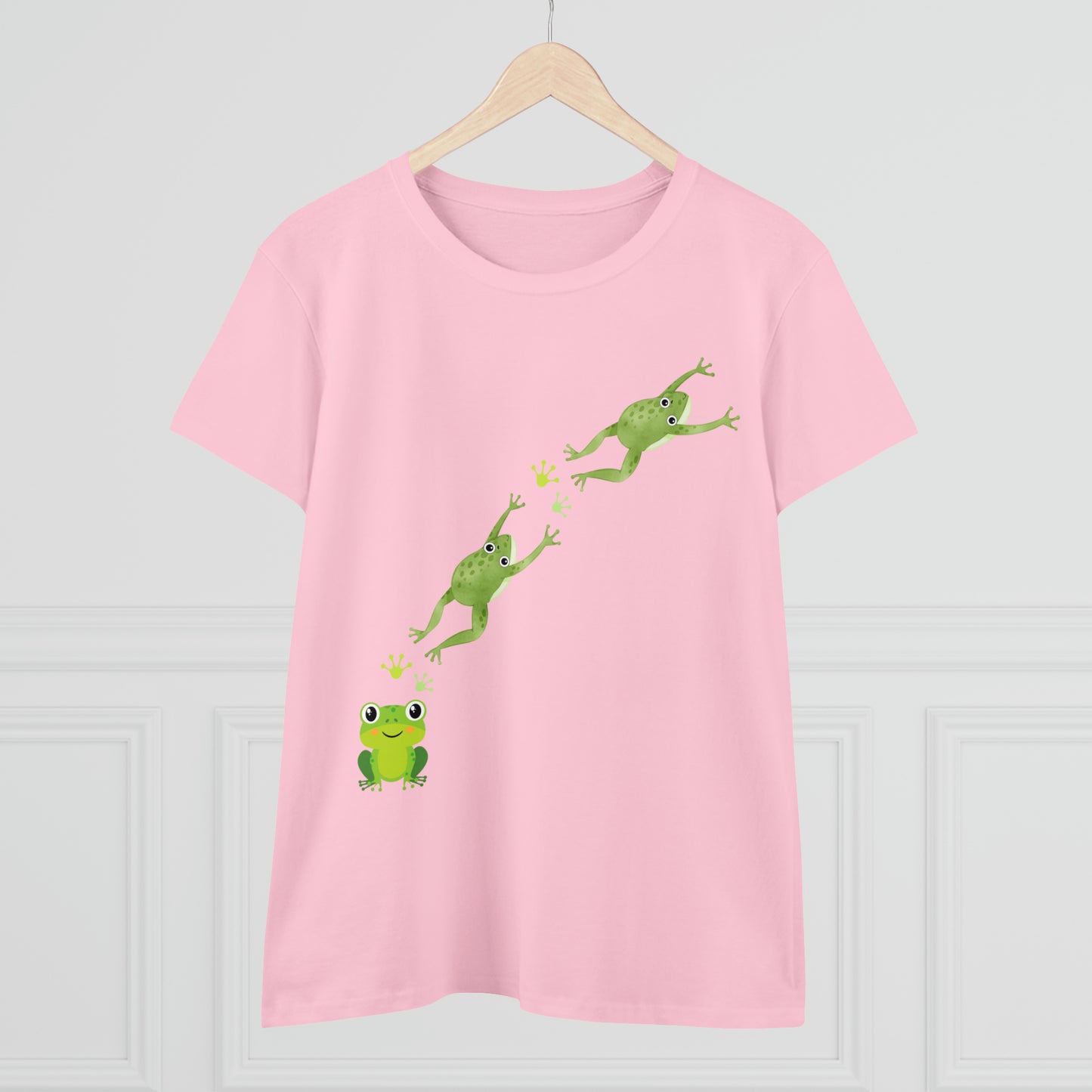 Frog Crossing- Adult, Semi-fitted, T-shirt