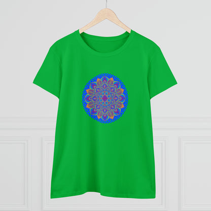 Art, Colorful, Nature, Flowers- Adult, Semi-fitted, T-shirt