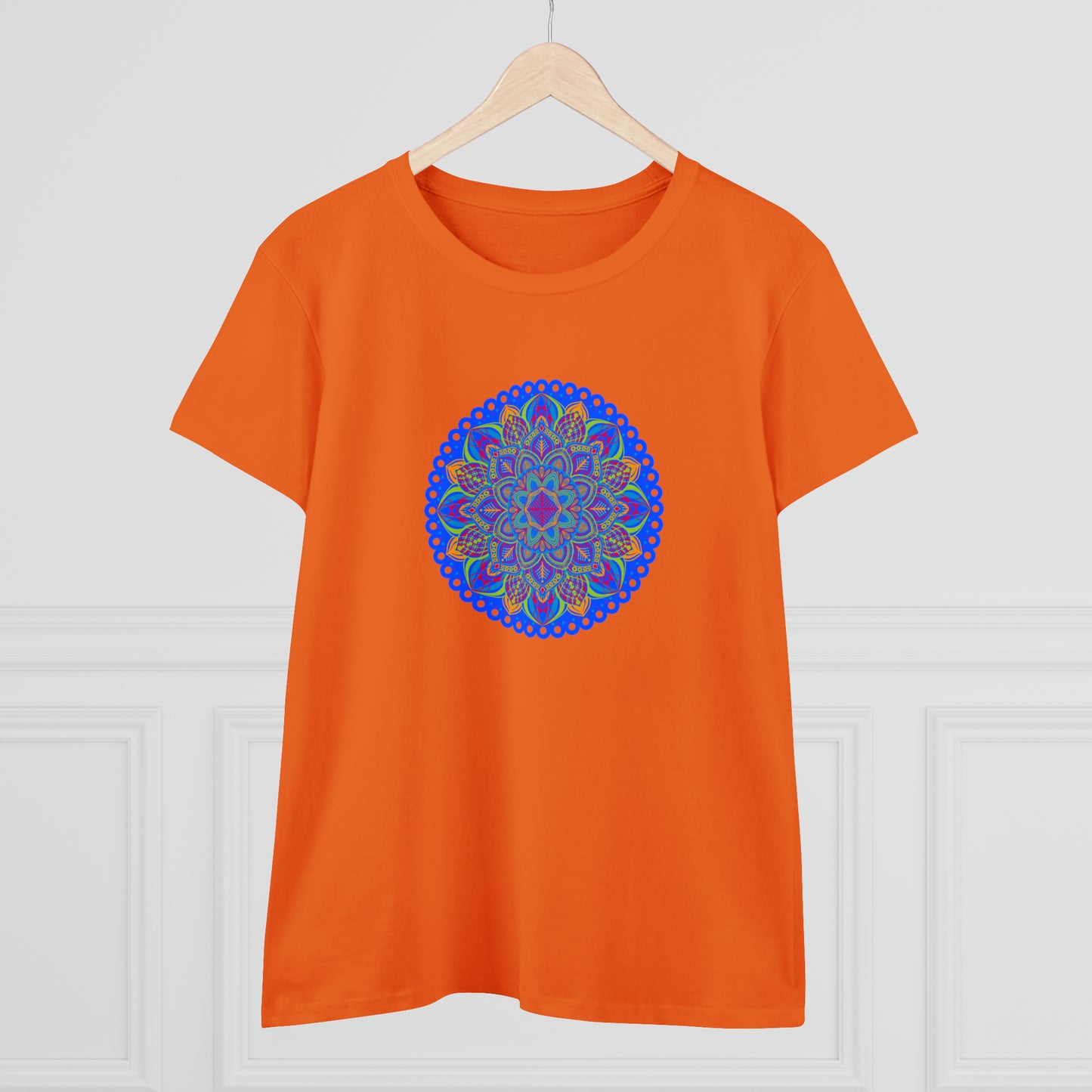 Art, Colorful, Nature, Flowers- Adult, Semi-fitted, T-shirt