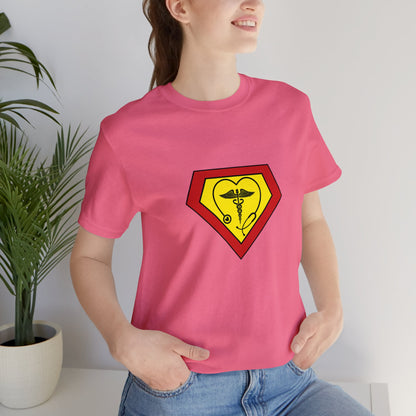 Occupation, Medical, Nurse, Doctor, Health Care Aide, Superhero, Sci-fi- Adult, Regular Fit, Soft Cotton, T-shirt