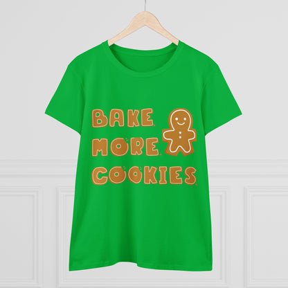 Hobby, Interests, Baking, Bake More Cookies Gingerbread, Things, Food- Adult, Semi-fitted, T-shirt