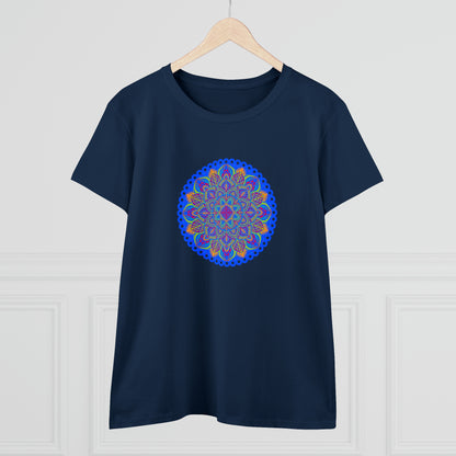 Art, Colorful, Nature, Flowers- Adult, Semi-fitted, T-shirt