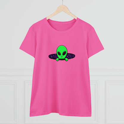 Fantasy, Alien Portal, Sci-fi, Aliens- Adult, Semi-fitted T-shirt