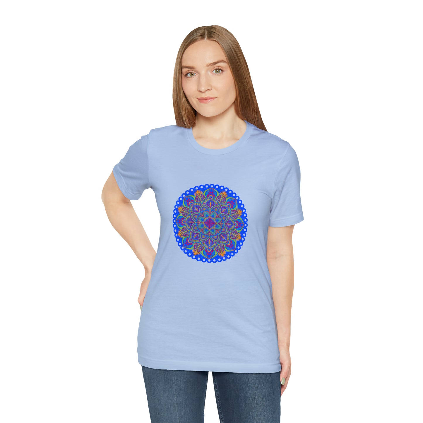 Art, Colorful, Nature, Flowers- Adult, Regular Fit, Soft Cotton,  T-shirt