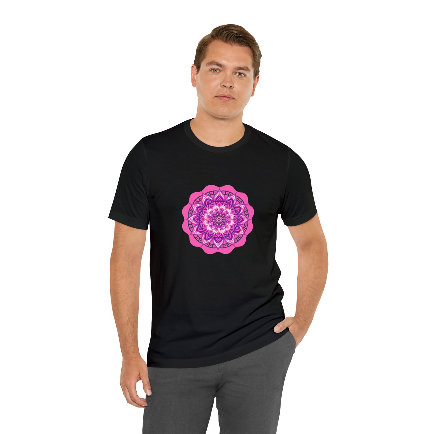 Art, Colorful, Nature, Flowers- Adult, Regular Fit, Soft Cotton,  T-shirt