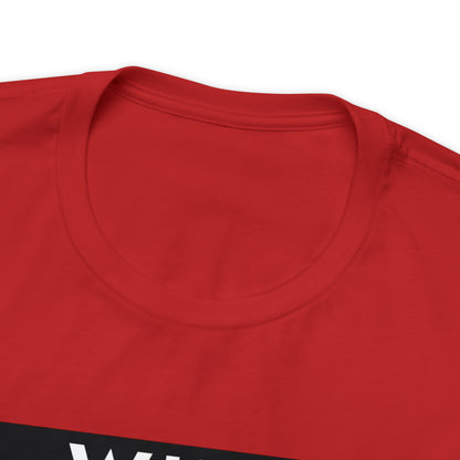 Bird, Who Me? Owl- Adult, Unisex Jersey Short Sleeve Tee, T-shirt