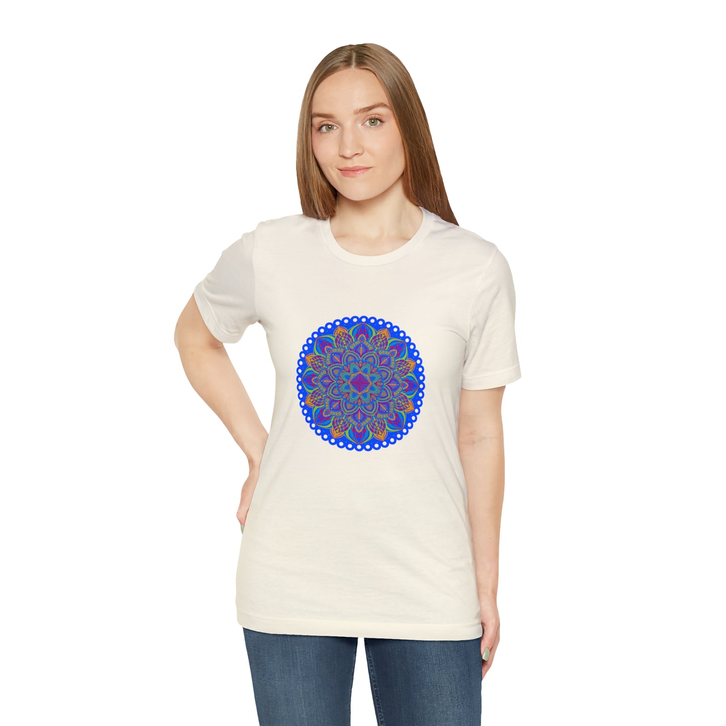 Art, Colorful, Nature, Flowers- Adult, Regular Fit, Soft Cotton,  T-shirt