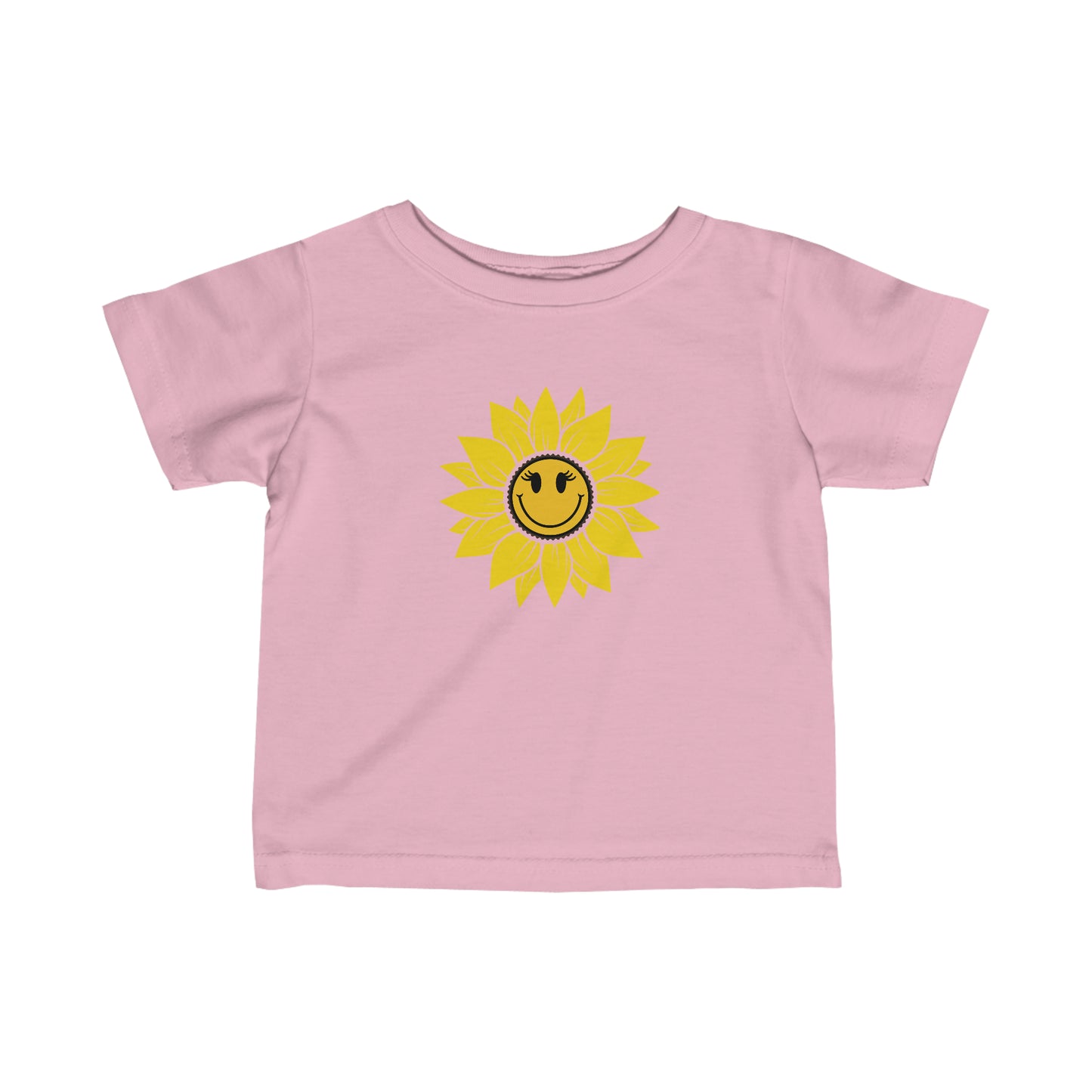 Positive, Sunflower, Nature, Gardens, Flowers, Garden- Baby, Infant, Toddler, T-shirt