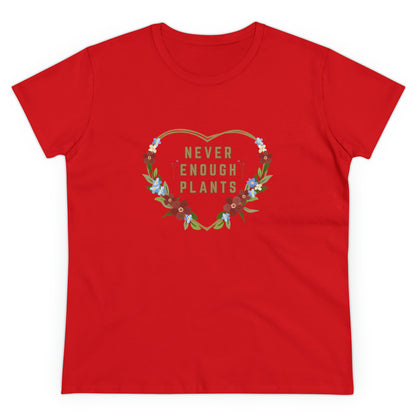 Nature, Plants, Never Enough Plants, Flowers- Adult, Semi-fitted, T-shirt