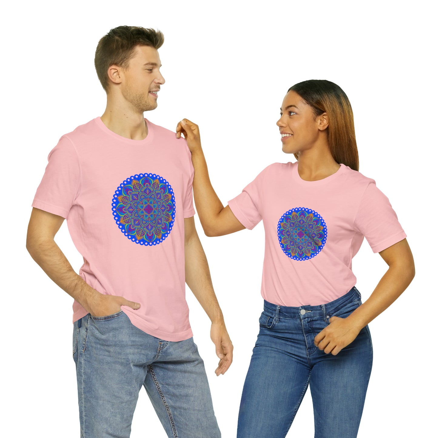 Art, Colorful, Nature, Flowers- Adult, Regular Fit, Soft Cotton,  T-shirt