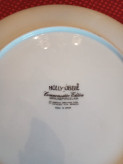 Holly Hobbies Mother Love 1973 Plate