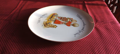 Holly Hobbies Mother Love 1973 Plate