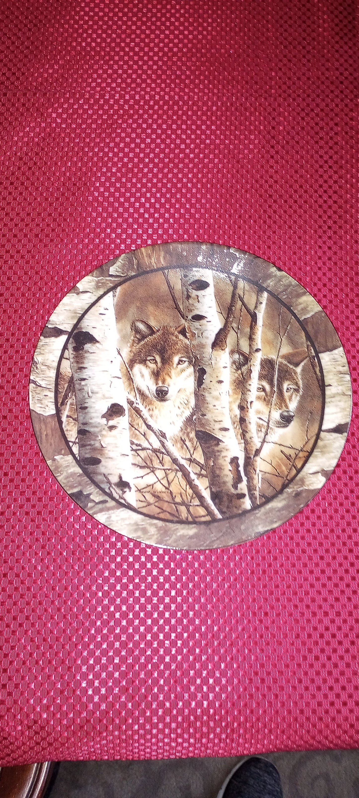 Vintage Wolf Plate 1995, Bradex