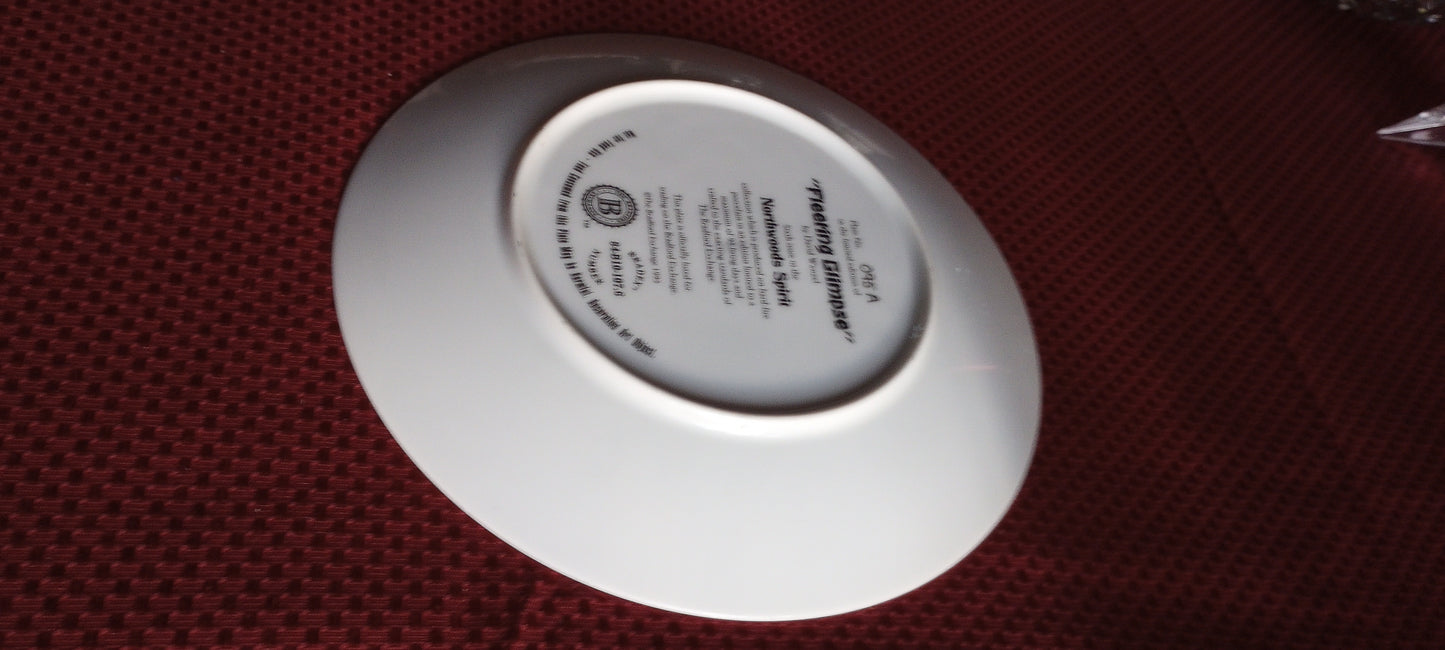 Vintage Wolf Plate 1995, Bradex