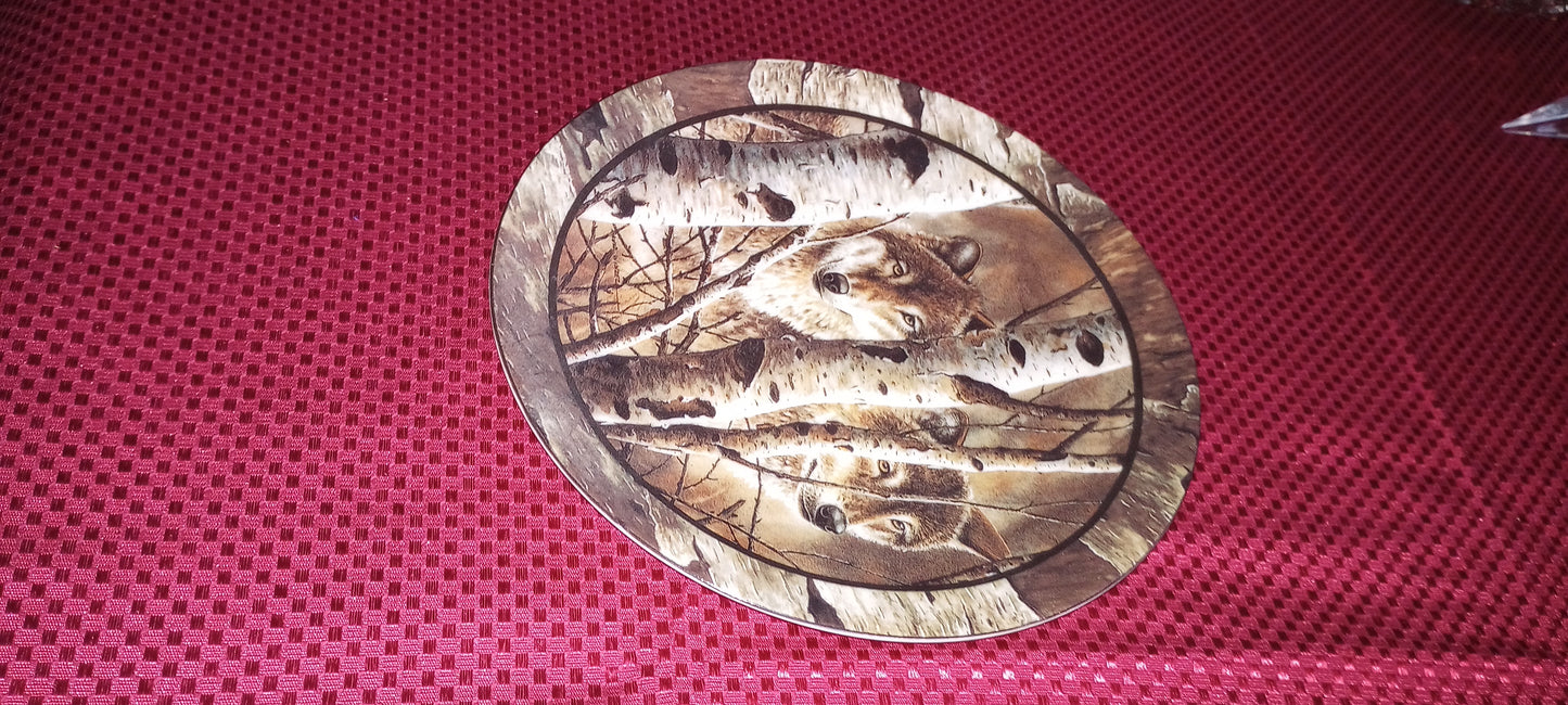 Vintage Wolf Plate 1995, Bradex