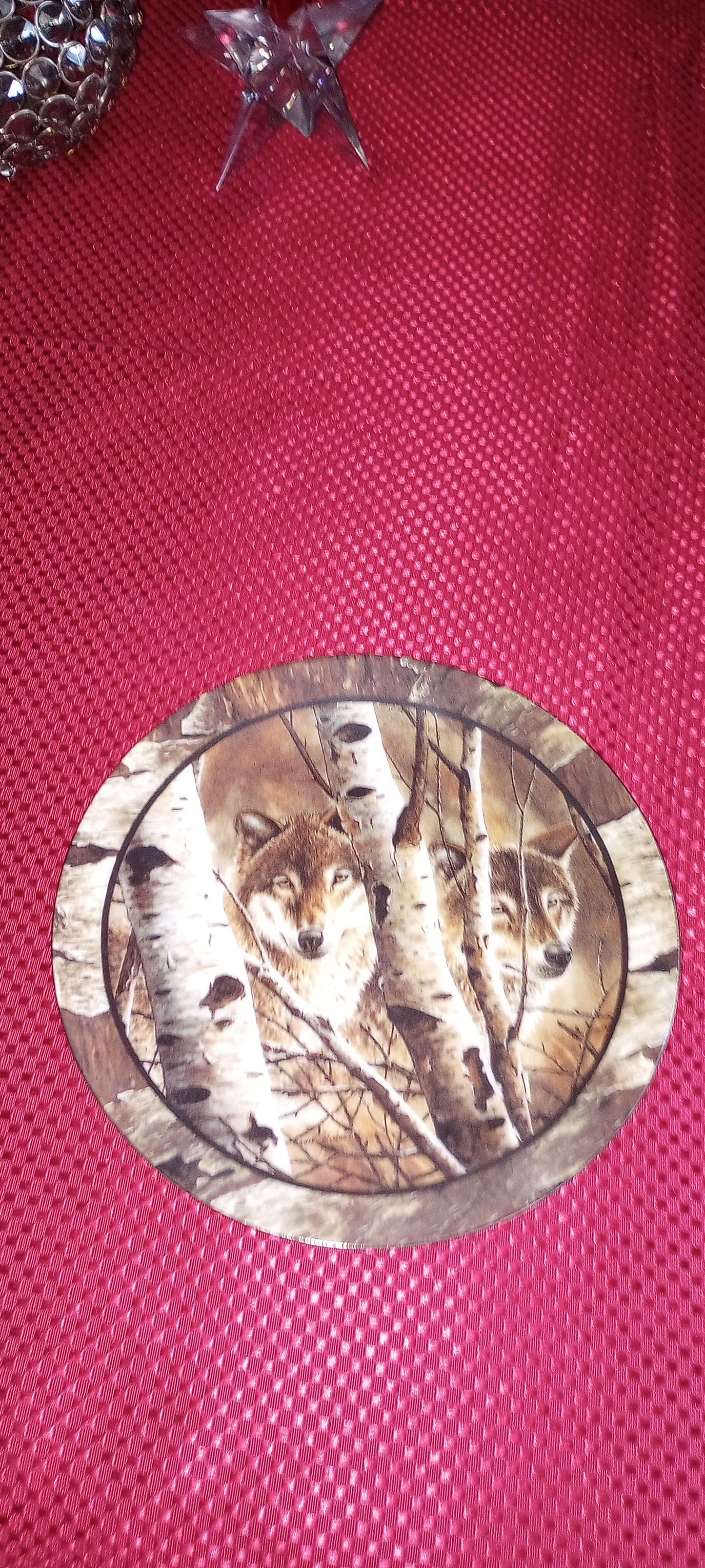 Vintage Wolf Plate 1995, Bradex