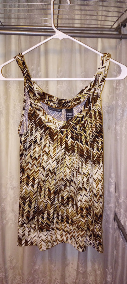 Geometric Blouse Top