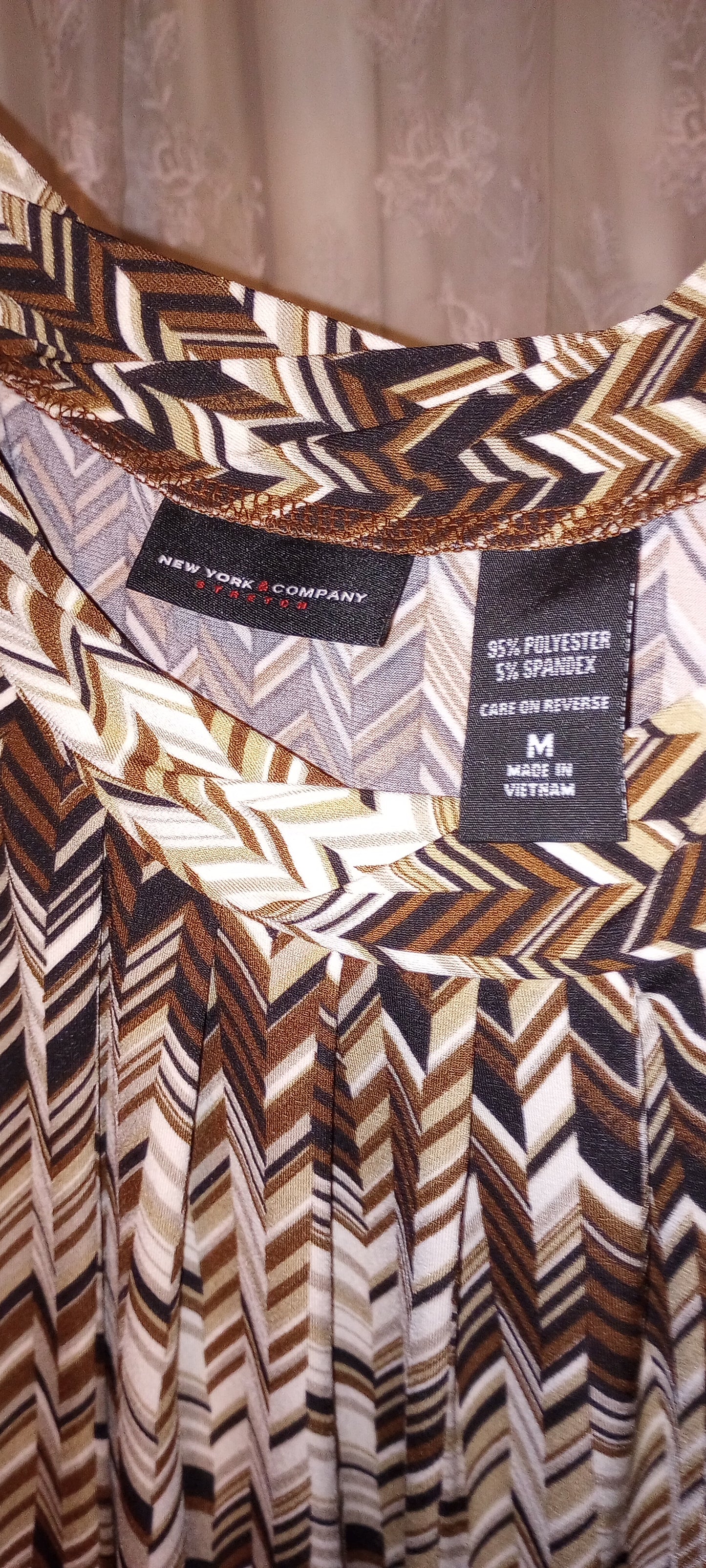 Geometric Blouse Top