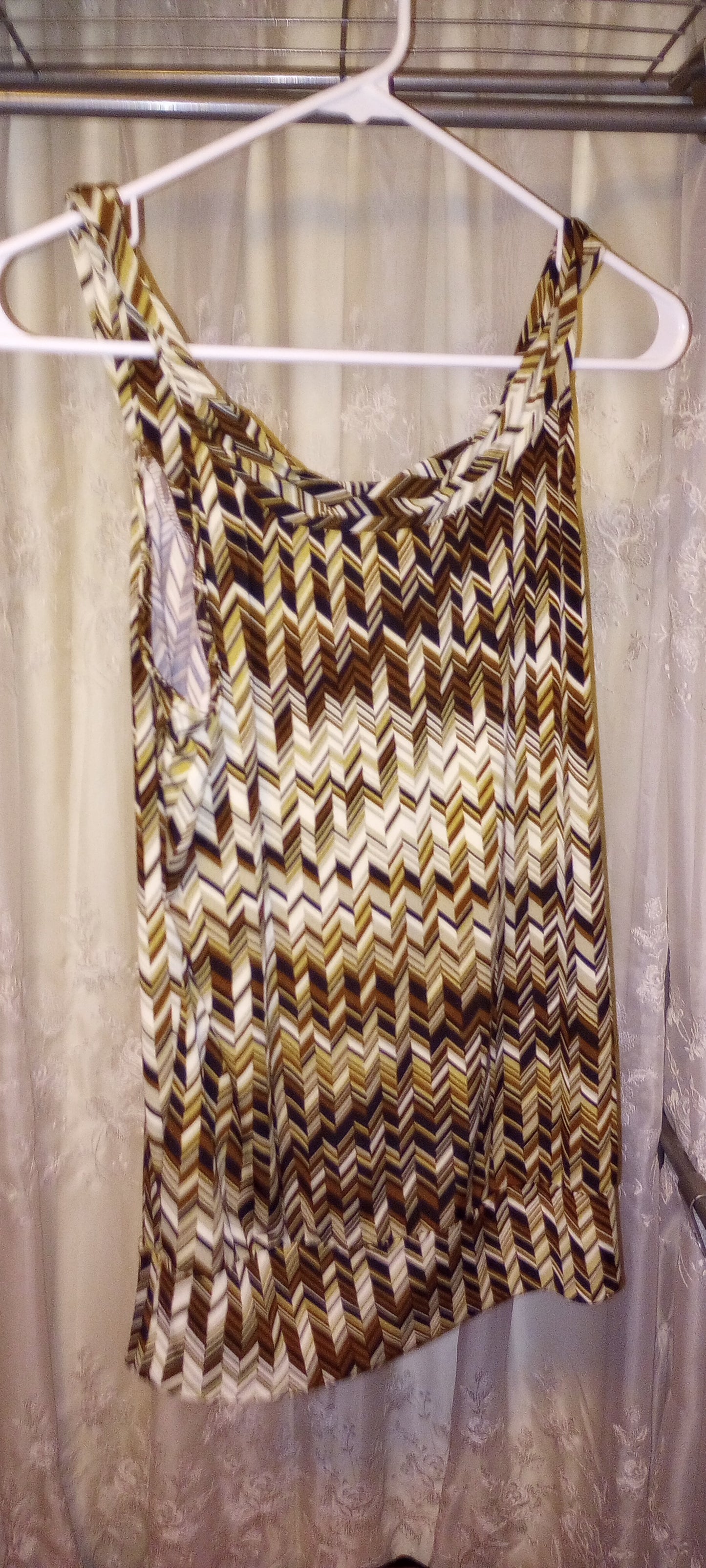 Geometric Blouse Top