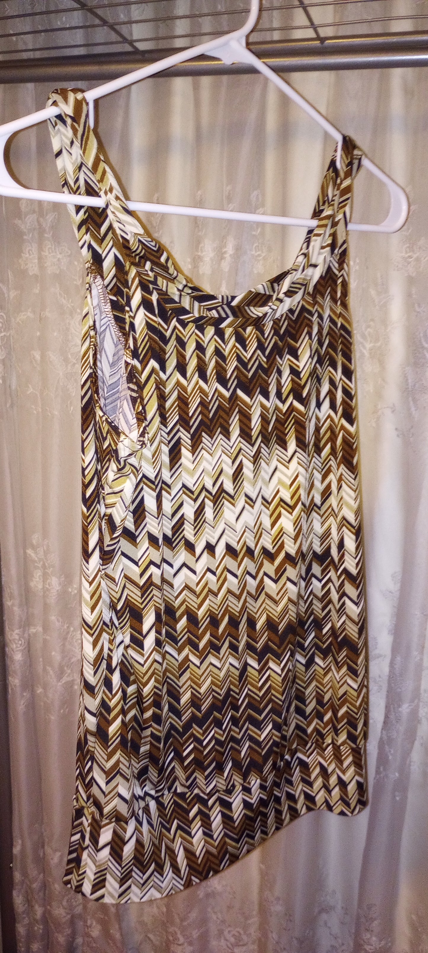 Geometric Blouse Top