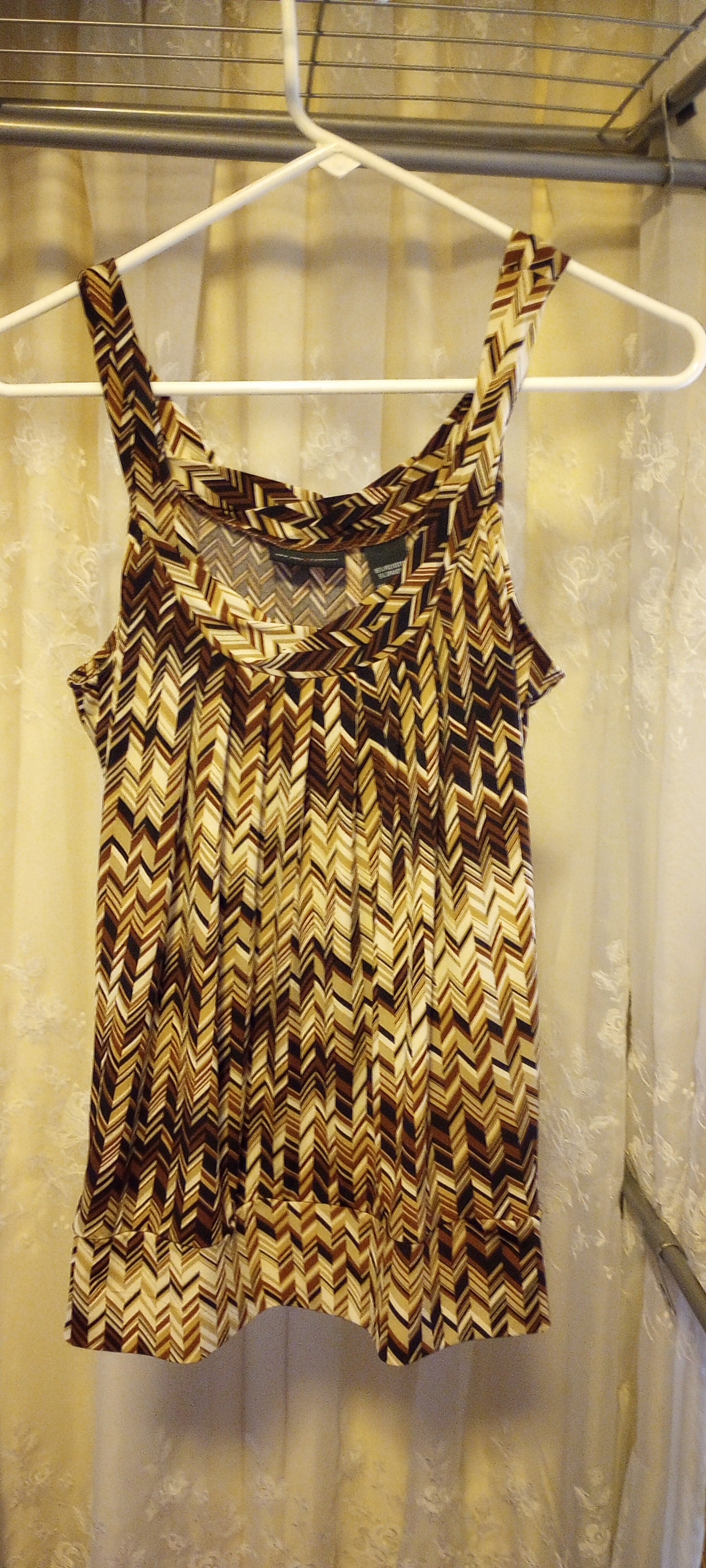 Geometric Blouse Top