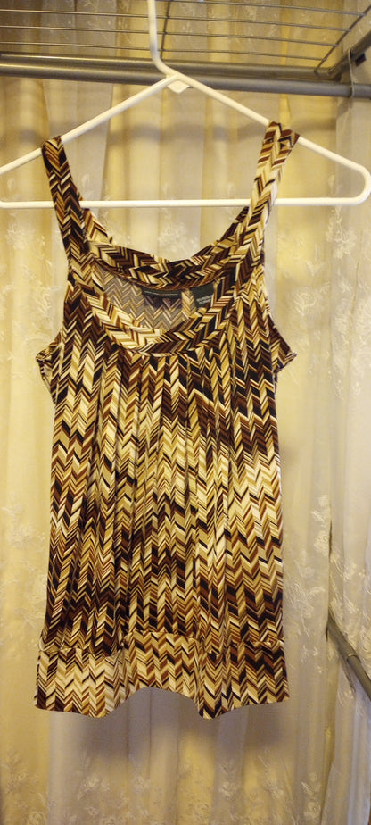 Geometric Blouse Top