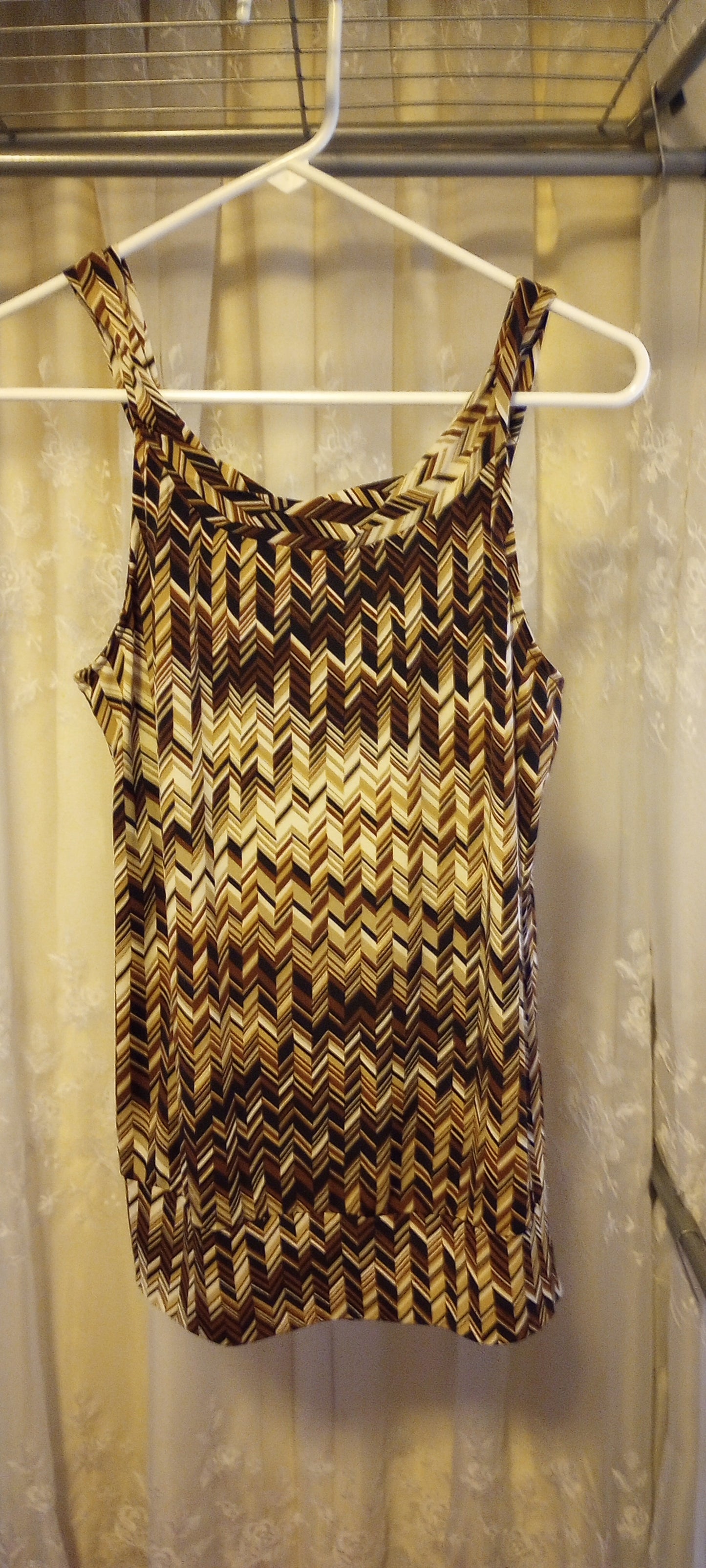 Geometric Blouse Top