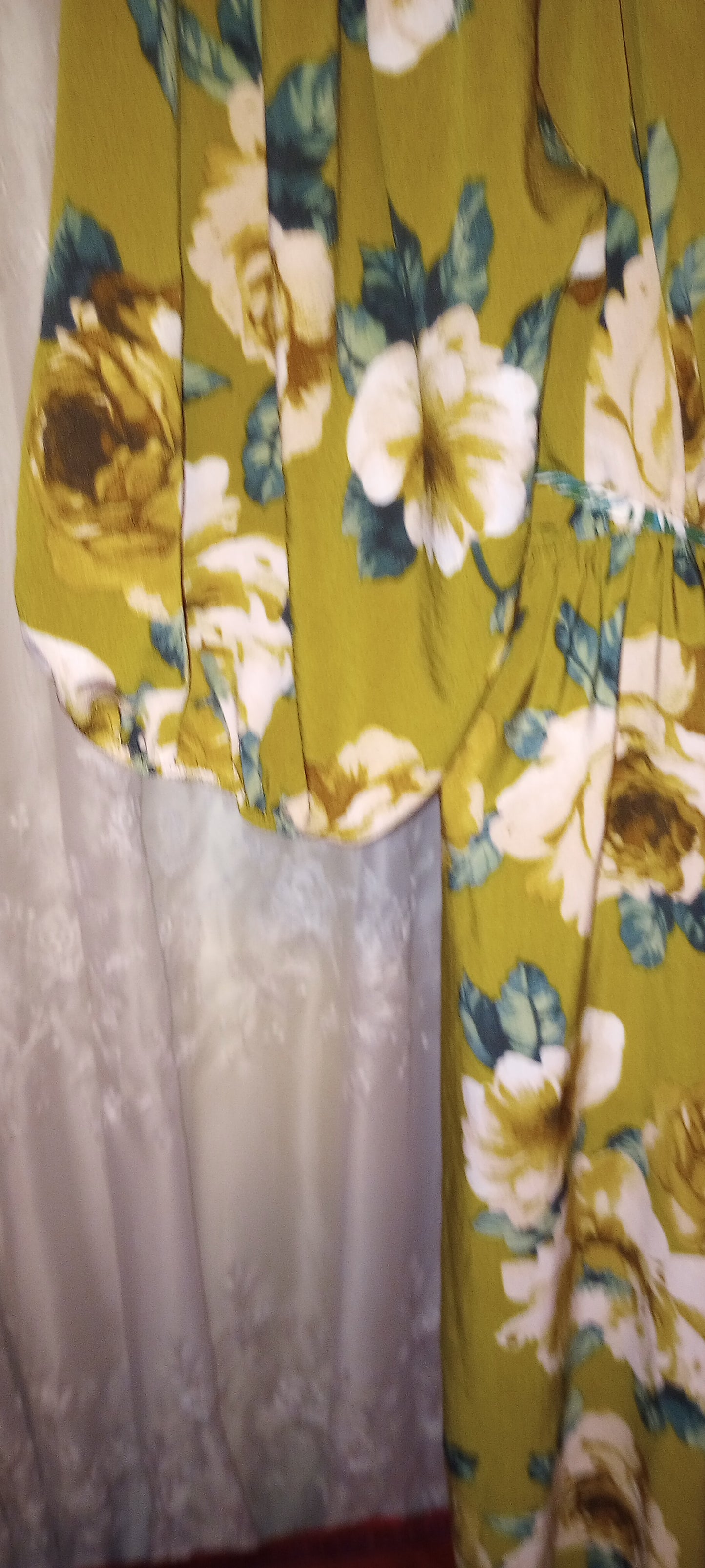 Carole Christian floral off shoulder blouse